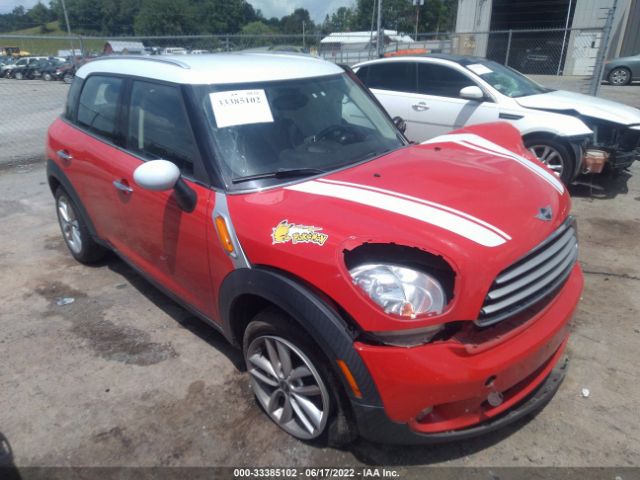 2012 MINI COOPER COUNTRYMAN WMWZB3C59CWM06190