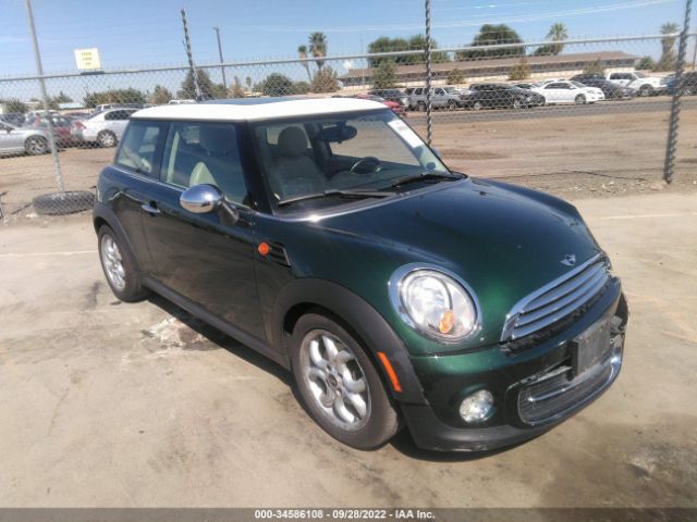 2012 MINI COOPER WMWSU3C55CT255278