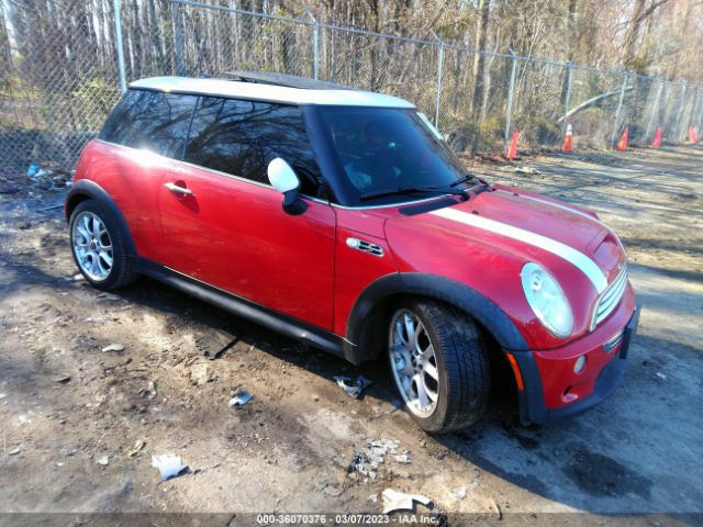 2006 MINI COOPER S WMWRE335X6TL16110