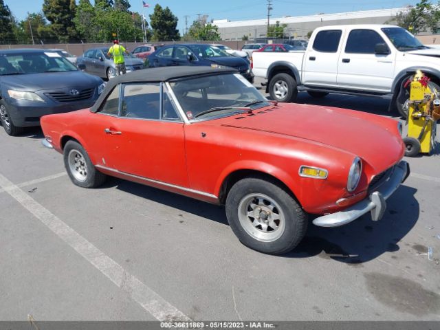 1976 FIAT SPIDER 124BS0032002     