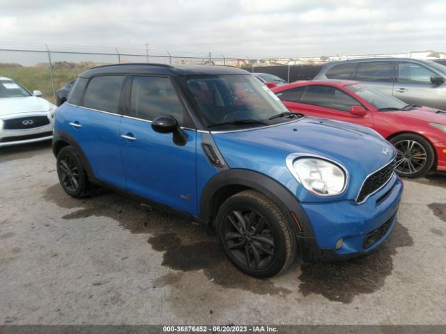 2012 MINI COOPER S COUNTRYMAN WMWZC5C52CWM12082