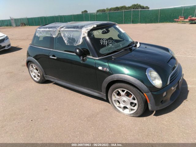 2004 MINI COOPER S WMWRE33444TD75015