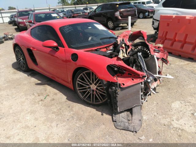 2019 PORSCHE 718 CAYMAN WP0AA2A80KS260083