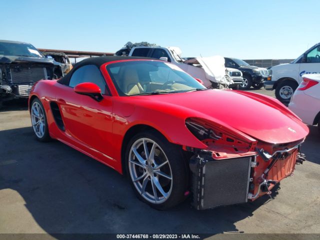 2017 PORSCHE 718 BOXSTER WP0CA2A85HS221121