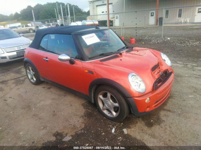 2005 MINI COOPER CONVERTIBLE WMWRF33455TF60575