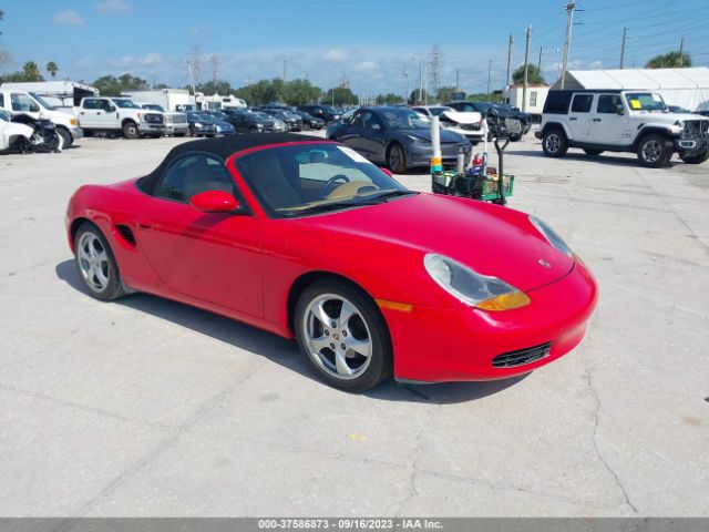 2002 PORSCHE BOXSTER WP0CA29802U621572