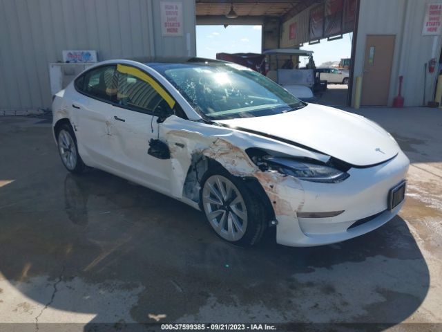2022 TESLA MODEL 3 5YJ3E1EB1NF258647