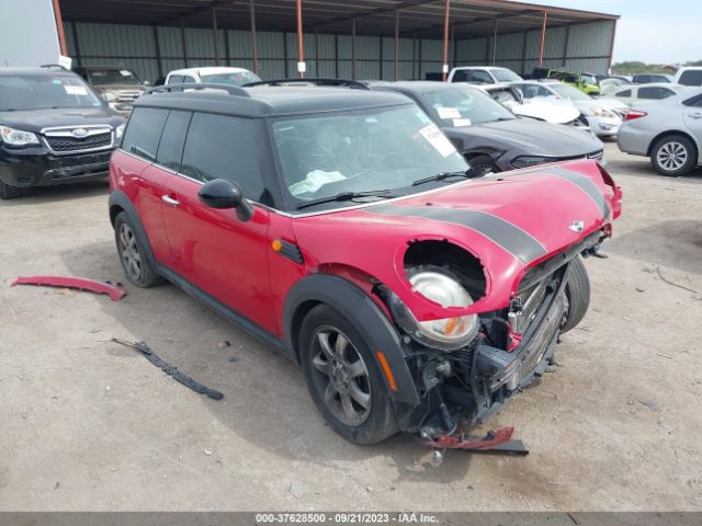 2009 MINI COOPER CLUBMAN WMWML33529TX36027
