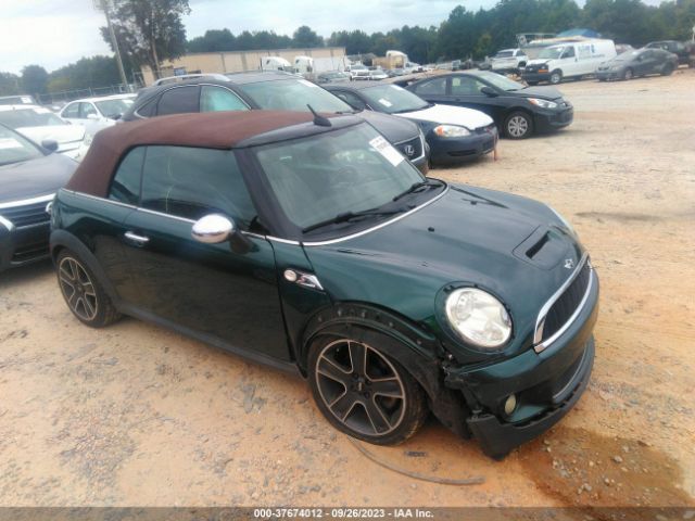 2009 MINI COOPER CONVERTIBLE WMWMS33549TY50372
