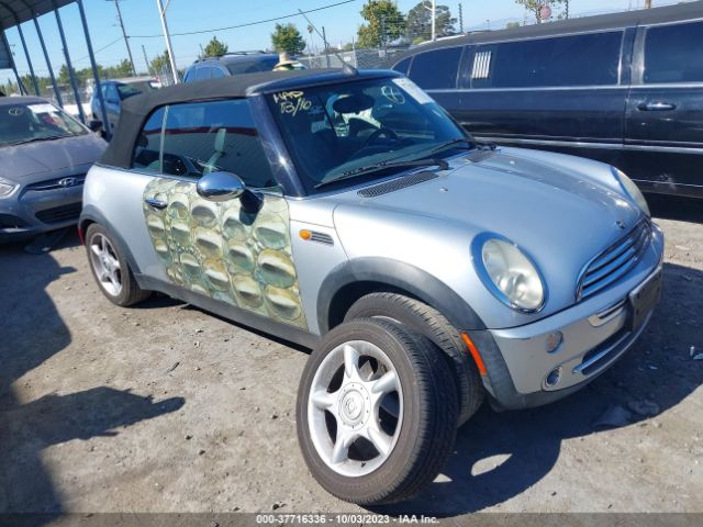 2005 MINI COOPER CONVERTIBLE WMWRF33495TG11205