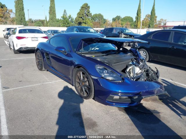 2021 PORSCHE 718 CAYMAN WP0AD2A88MS281452