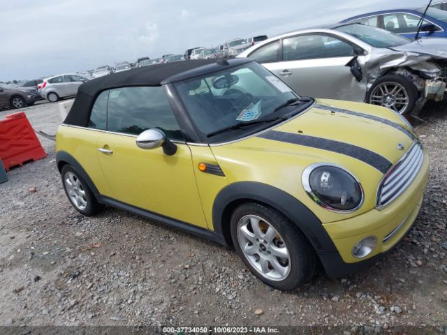 2010 MINI COOPER CONVERTIBLE WMWMR3C53ATU97476
