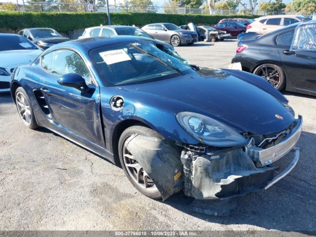 2017 PORSCHE 718 CAYMAN WP0AA2A83HS270356