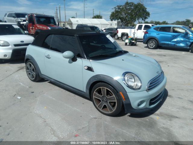 2012 MINI COOPER CONVERTIBLE WMWZN3C57CT134117