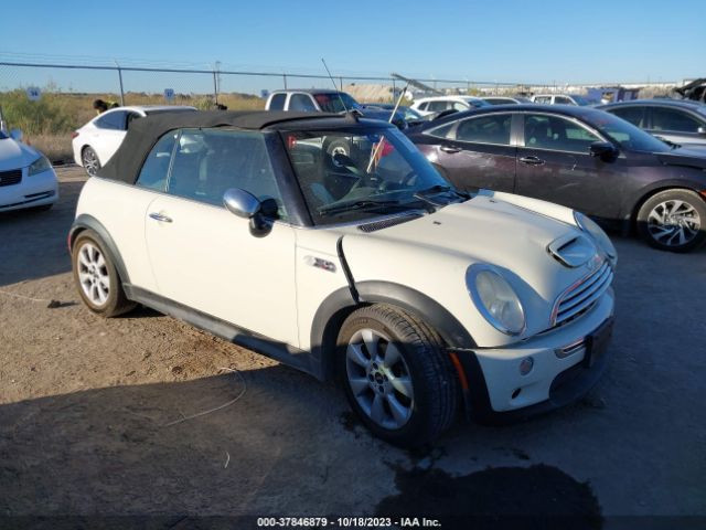 2006 MINI COOPER CONVERTIBLE WMWRH33586TF86835