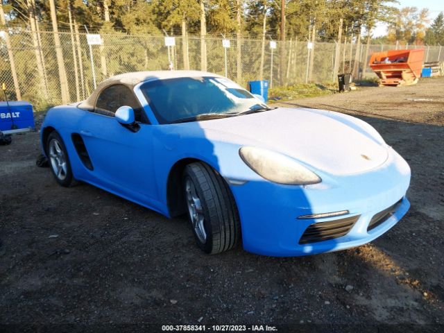 2017 PORSCHE 718 BOXSTER WP0CA2A89HS221932