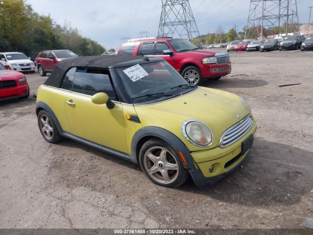 2009 MINI COOPER CONVERTIBLE WMWMR33589TU95492