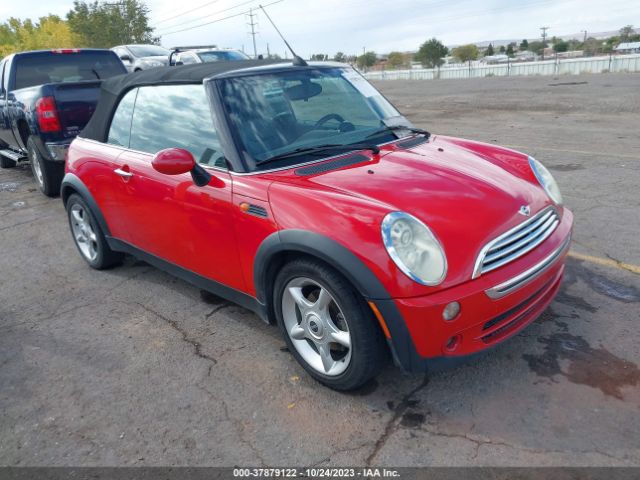 2005 MINI COOPER CONVERTIBLE WMWRF33455TF62343