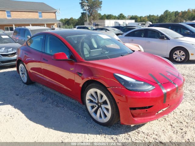 2022 TESLA MODEL 3 5YJ3E1EB7NF344335