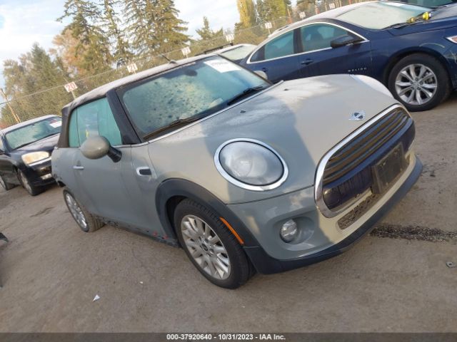 2016 MINI COOPER CONVERTIBLE WMWWG5C55G3A83055