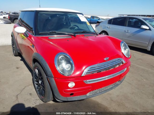 2003 MINI COOPER HARDTOP WMWRC33463TC47346