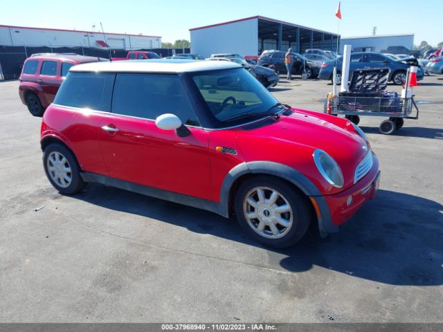 2003 MINI COOPER HARDTOP WMWRC33483TC45890