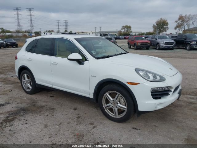 2012 PORSCHE CAYENNE HYBRID WP1AE2A2XCLA93323