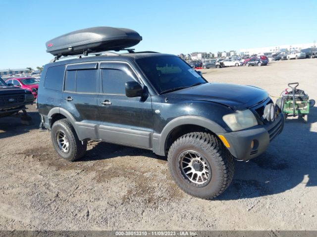 2003 MITSUBISHI MONTERO JA4NW51S93J050342