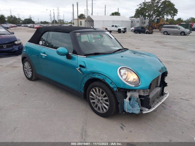 2016 MINI CONVERTIBLE WMWWG5C57G3A83493