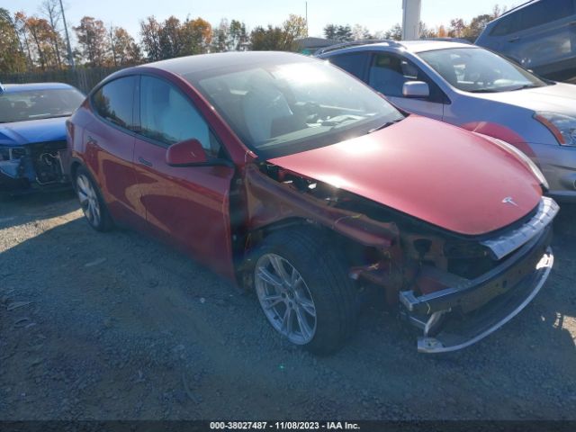 2022 TESLA MODEL Y 7SAYGDEE8NF357738