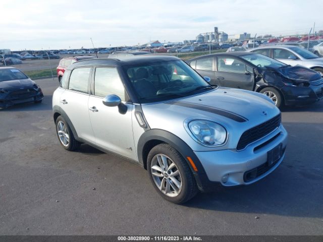 2012 MINI COOPER S COUNTRYMAN WMWZC5C54CWL58543