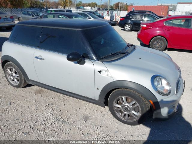 2012 MINI COOPER HARDTOP WMWSU3C5XCT262467