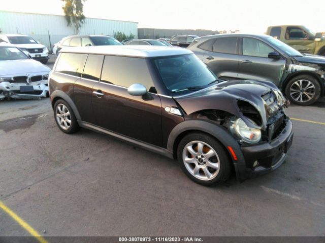 2009 MINI COOPER S CLUBMAN WMWMM33579TP91604