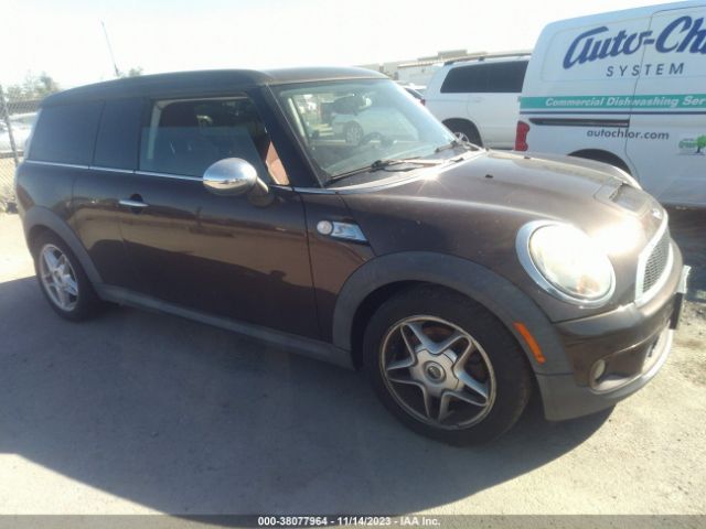 2010 MINI COOPER S CLUBMAN WMWMM3C51ATZ33577