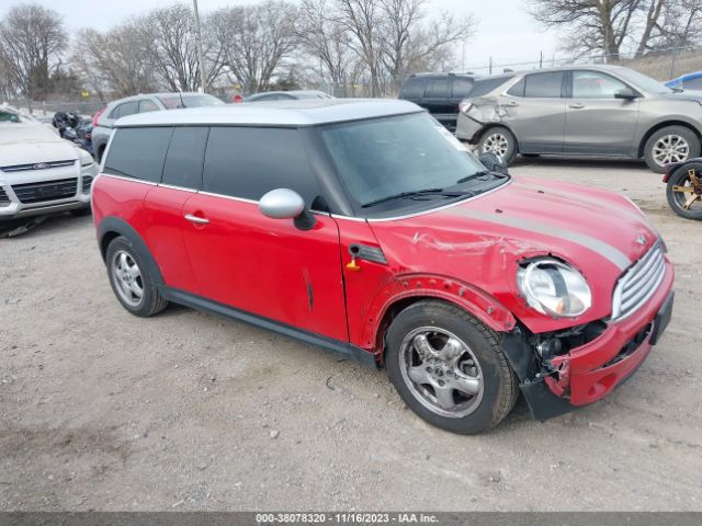 2009 MINI COOPER CLUBMAN WMWML33509TN68808