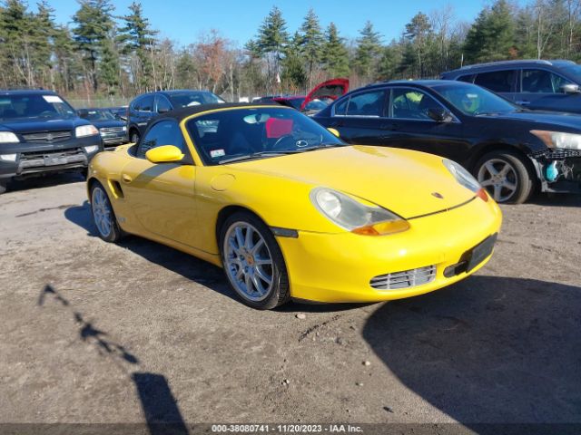 2000 PORSCHE BOXSTER WP0CA2982YU627821