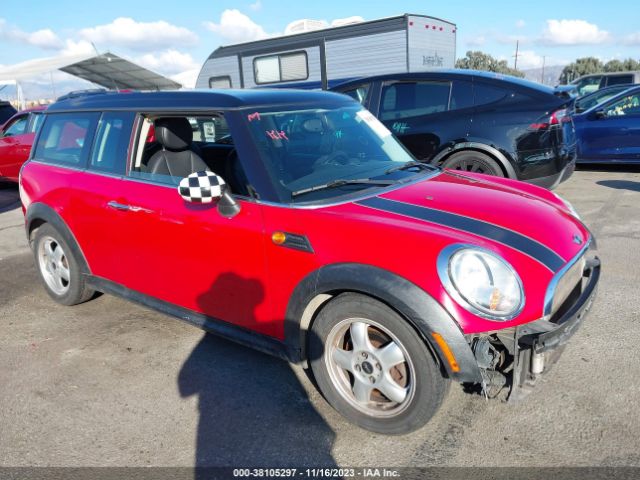 2011 MINI COOPER CLUBMAN WMWZF3C55BT188432