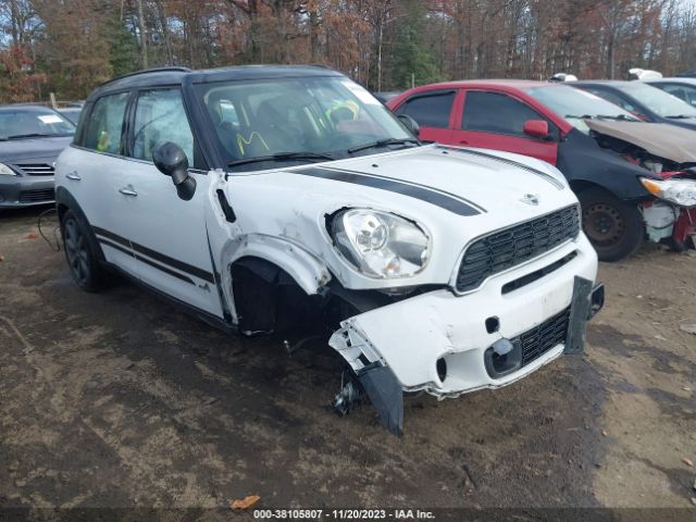 2013 MINI COUNTRYMAN WMWZC5C51DWP34391