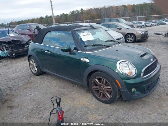 2013 MINI CONVERTIBLE WMWZP3C50DT297400
