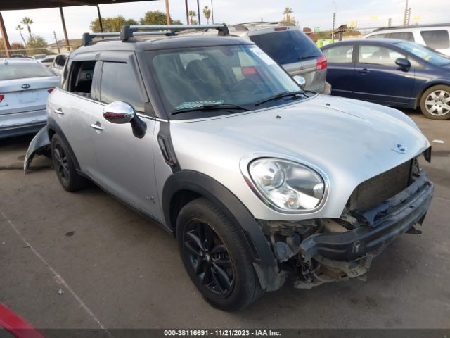 2012 MINI COOPER S COUNTRYMAN WMWZC5C53CWL58453