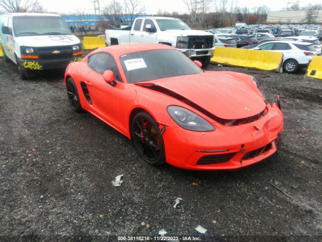 2017 PORSCHE 718 CAYMAN WP0AB2A8XHS285305