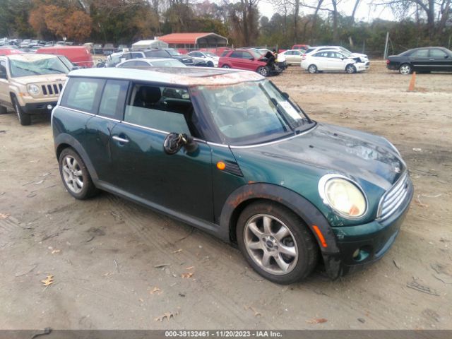 2009 MINI COOPER CLUBMAN WMWML33519TX36410