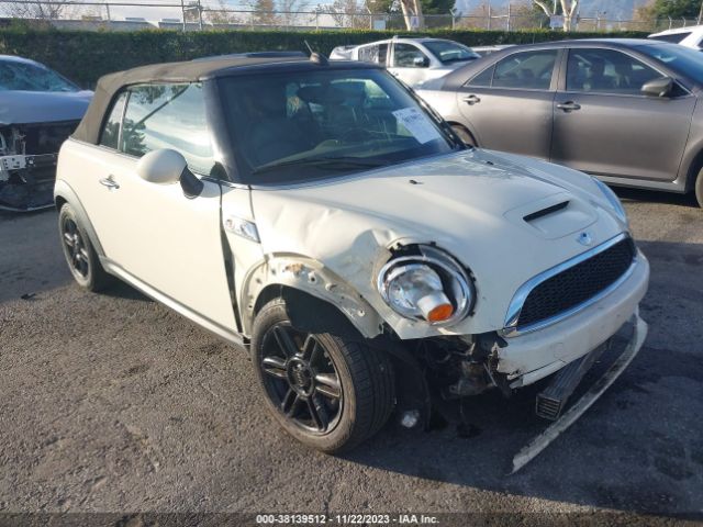 2012 MINI COOPER S WMWZP3C54CT250398