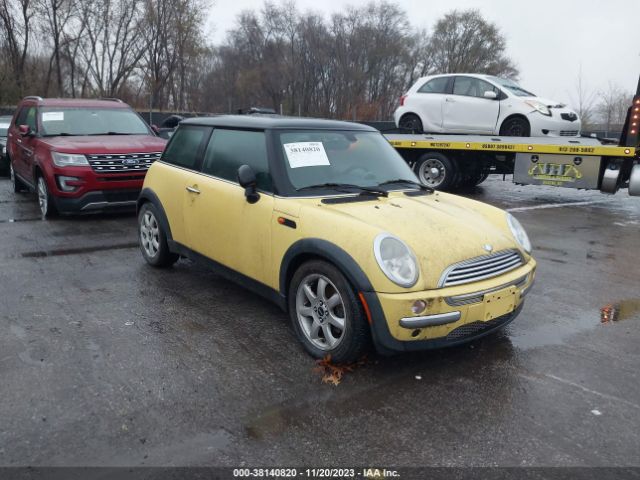 2003 MINI COOPER HARDTOP WMWRC33433TE18912