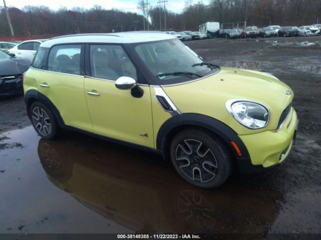2012 MINI COOPER S COUNTRYMAN WMWZC5C5XCWL58885