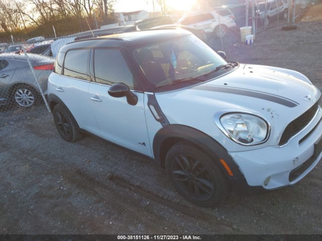 2011 MINI COOPER S COUNTRYMAN WMWZC5C58BWM11095