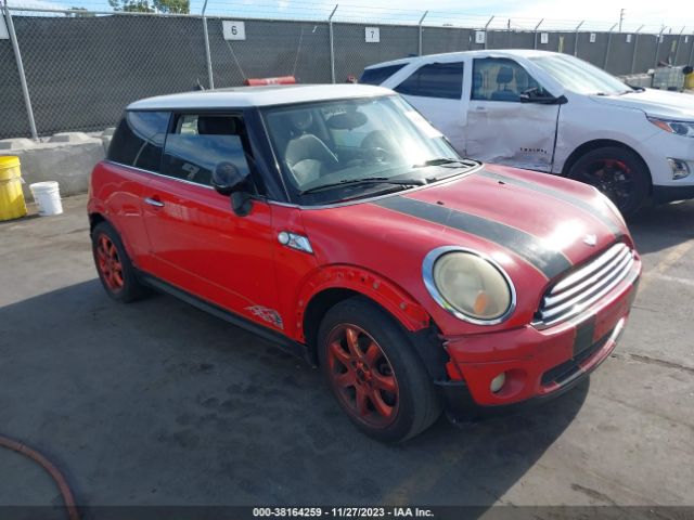 2007 MINI COOPER HARDTOP WMWMF33597TT57921