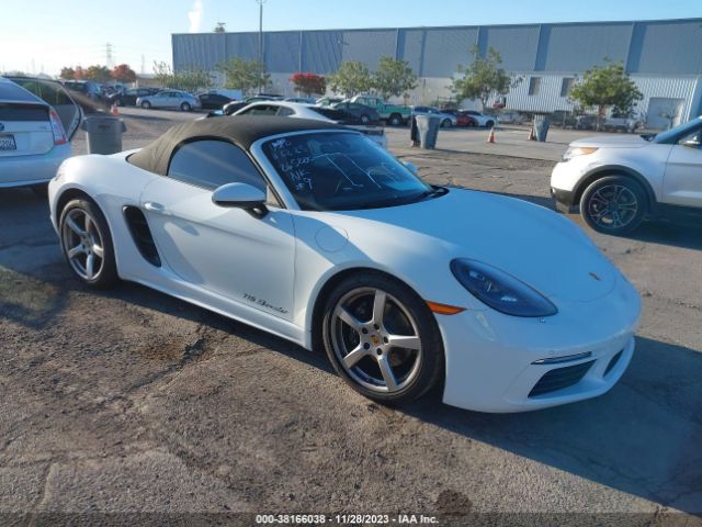 2017 PORSCHE 718 BOXSTER WP0CA2A85HS221619