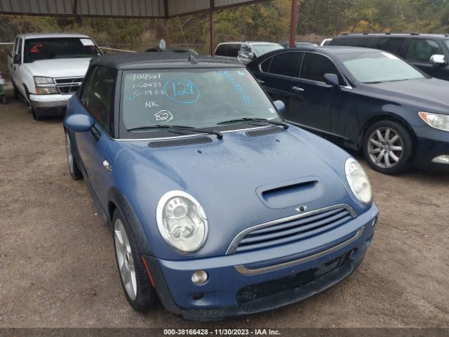 2006 MINI COOPER S WMWRH33546TK58437