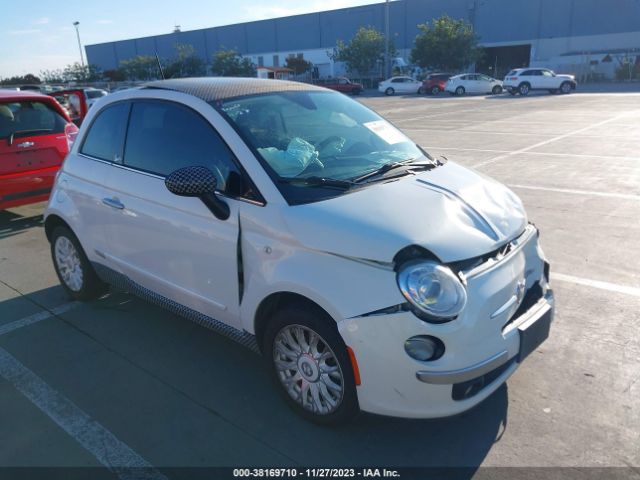2012 FIAT 500 3C3CFFCR0CT306331